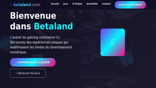 Betaland casino screenshot